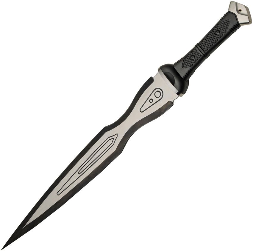 BTX2802.jpg BTX Achilles Sword 22.63" 1060HC Steel Blade Black Handle