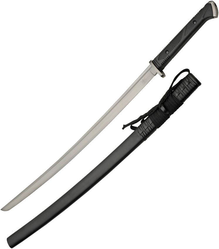 BTX Tachi Katana 31.63" 1060HC Steel Blade Black