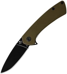 Buck Onset Framelock S45VN - OD Green G10