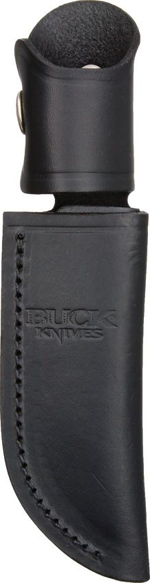 BU103S.jpg Buck Belt Sheath Black Leather - BU103 Skinner Fit