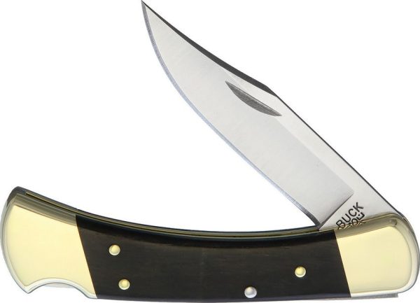 BU110.jpg Buck Hunter 110 Lockback - Ebony Handle Folding Knife