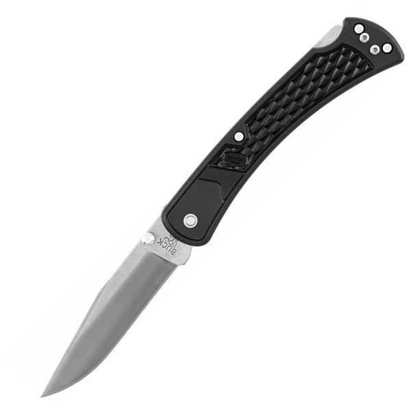 Buck 110 Slim Select Black Lockback Folding Knife