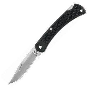 Buck Lockback Hunter Black Nylon Folding Knife
