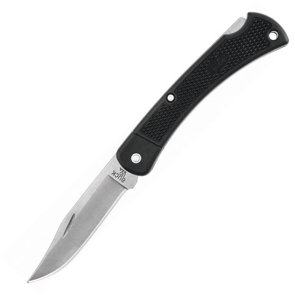 Buck Lockback Hunter Black Nylon Folding Knife