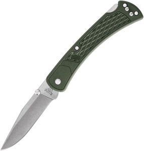 Buck 112 Slim Select Lockback OD Green