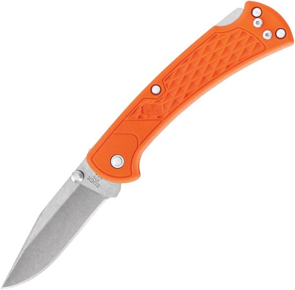 Buck 112 Slim Select Lockback Orange