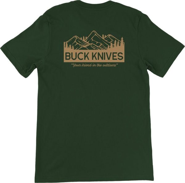 BU13373.jpg Buck Your Outdoor Friend T-Shirt X-Large - Forest Green