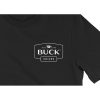 BU13582_add_01.jpg Buck Logo T-Shirt Large Black Cotton