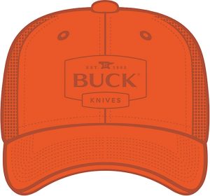 BU14251.jpg Buck Blaze Orange PVC Patch Hat - Snap Closure