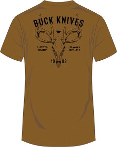 BU14301.jpg Buck Skull T-Shirt Coyote Brown 2XL