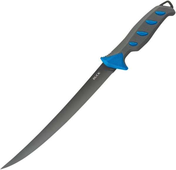 Buck 147 Hookset Fillet Knife Gray Titanium
