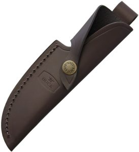 BU191S.jpg Buck Replacement Sheath Brown Leather 9in
