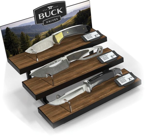 Buck Three Tier Knife Glorifier - Display System