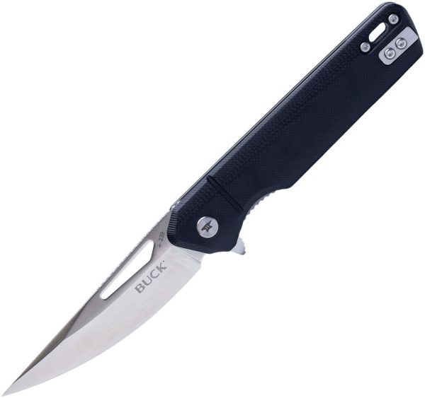 Buck Infusion Linerlock Assisted Drop Point Black