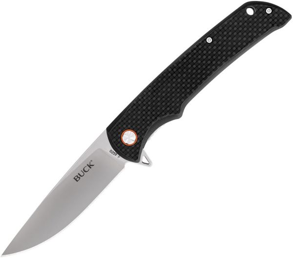 Buck Haxby Carbon Fiber Linerlock Drop Point