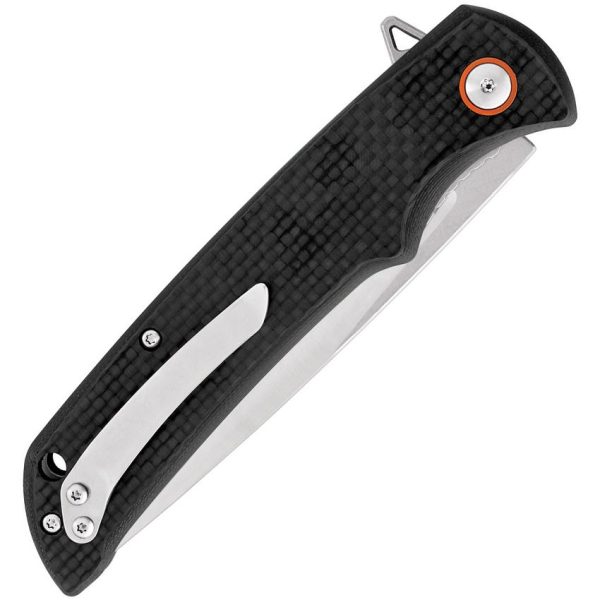 Buck Haxby Carbon Fiber Linerlock Drop Point