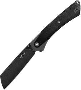 BU263BKS1.jpg Buck HiLine XL Black Cleaver D2 Tool Steel