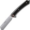 Buck Hiline Framelock Gray Cleaver D2 Steel