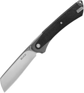 BU263GYS1.jpg Buck HiLine XL Gray Cleaver D2 Tool Steel