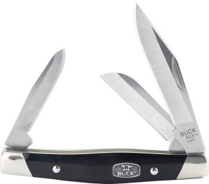 Buck Cadet Black Valox Compact Multi-Blade Knife