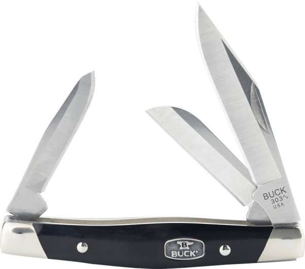 Buck Cadet Black Valox Compact Multi-Blade Knife