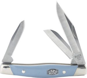 BU303BLS.jpg Buck Cadet Blue Valox Compact Multi-Blade Knife