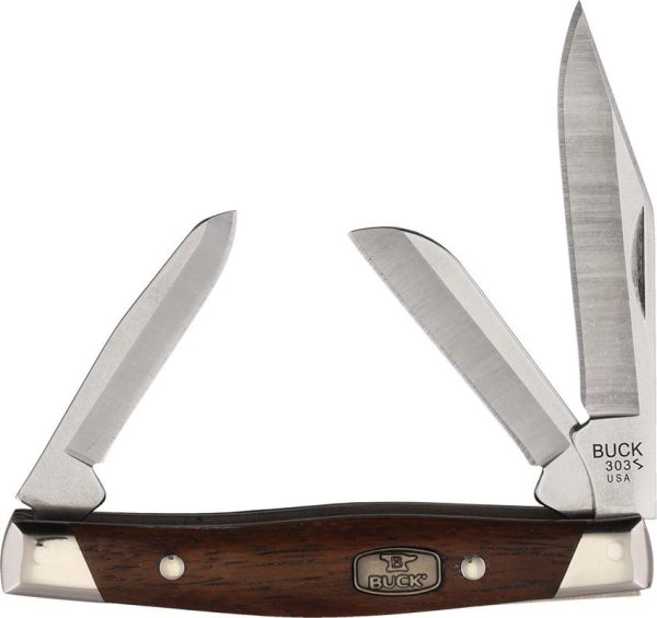 BU303BRS3.jpg Buck Cadet Granadillo Wood Compact Knife