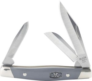 BU303GYS2.jpg Buck Cadet Gray Valox Compact Folding Knife