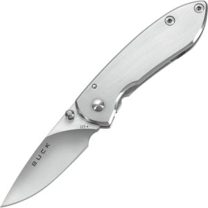 BU325.jpg Buck Colleague Framelock Stainless Folding Knife