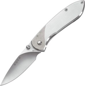 Buck Nobleman Framelock Folding Knife - Stainless