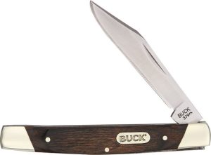 Buck Solo Single-Blade Knife - Wood