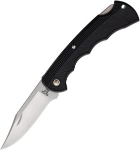Buck Bucklite Lockback 420HC Stainless - Black Handle