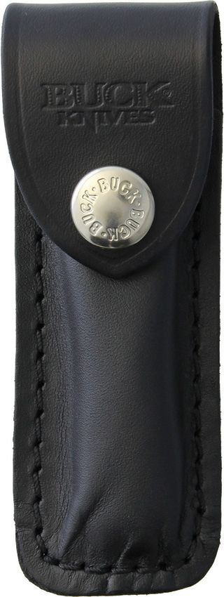 Buck Squire Lockback Black Leather Sheath