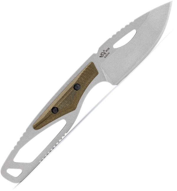 Buck 630 Paklite 2.0 Hide Pro - Green Micarta