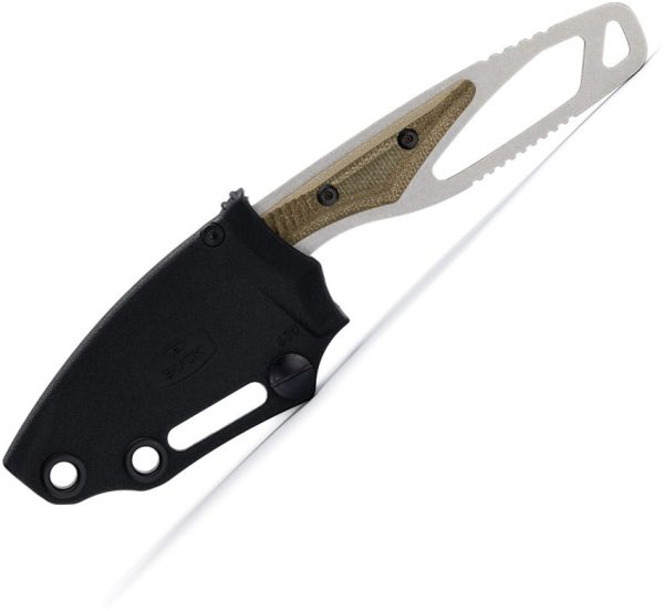 Buck 630 Paklite 2.0 Hide Pro - Green Micarta