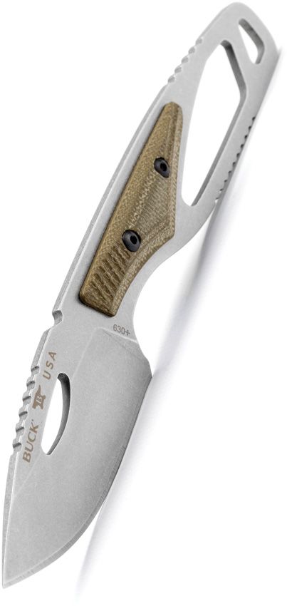 Buck 630 Paklite 2.0 Hide Pro - Green Micarta