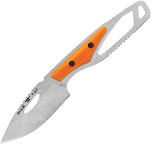 Buck 630 Paklite 2.0 Hide Knife - Orange Nylon