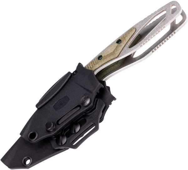 Buck Paklite Field Kit Pro - Green Micarta S35VN