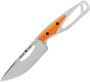 Buck 631 Paklite 2.0 Field Knife - Orange Nylon