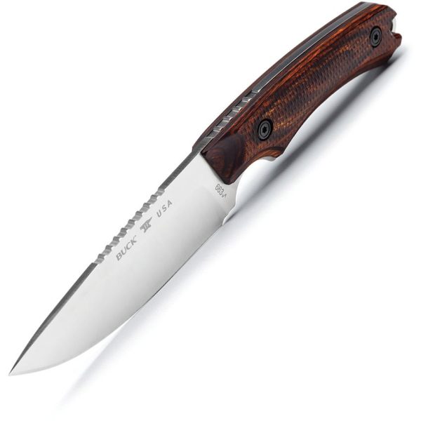 Buck Alpha Guide Walnut Fixed Blade Knife S35VN