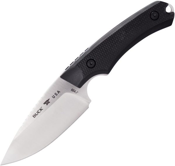 Buck Alpha Hunter Elite Black G10 Fixed Blade