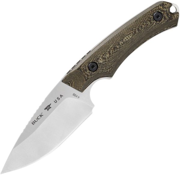 BU664BRS.jpg Buck Alpha Hunter Richlite S35VN Fixed Blade