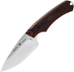 Buck Alpha Hunter Walnut S35VN Fixed Blade