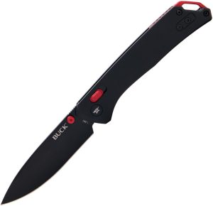BU700BKS.jpg Buck Nomad Crossbar Lock Black D2 Drop Point