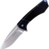Buck Ruckus Framelock D2 Drop Point - Black/Blue