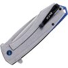 Buck Ruckus Framelock D2 Drop Point - Black/Blue