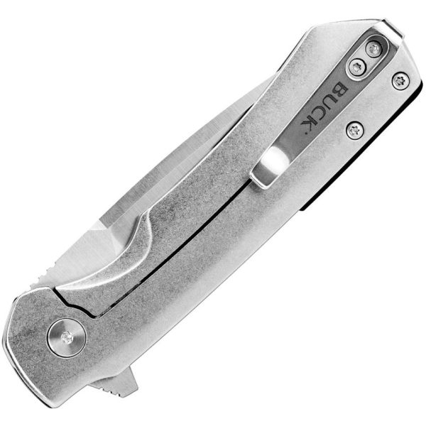 Buck Stinger Framelock D2 - Blue/Carbon Fiber