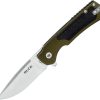 Buck Stinger Framelock D2 - Green/Carbon Fiber