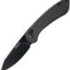 Buck Mini Sovereign Carbon Fiber Button Lock