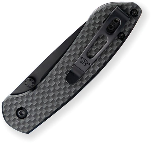 Buck Mini Sovereign Carbon Fiber Button Lock